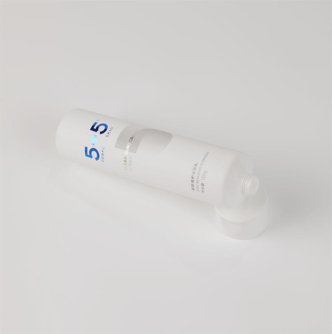 Eco Friendly Recycled PCR Material Cream Cosmetic Tube Squeeze Packaging with Flip Top Cap