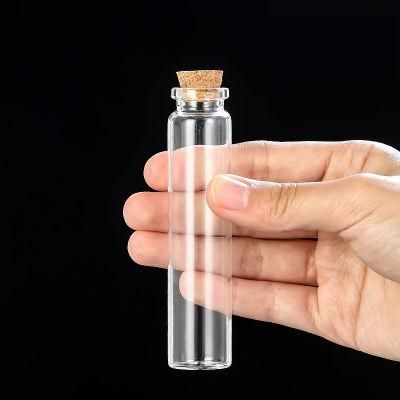 5ml 10ml 15ml 20ml 30ml 50ml 100ml Small Mini Glass Vial with Cork Stopper