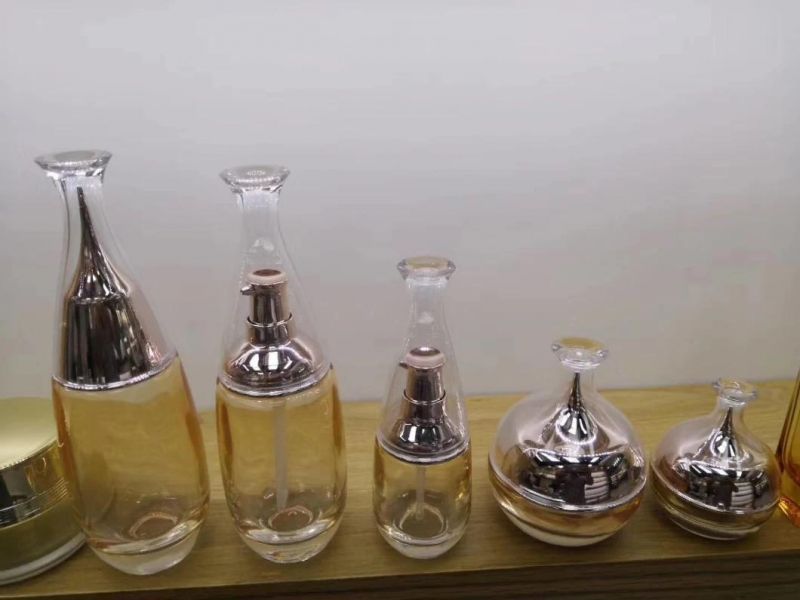 Ds018 Luxury Cosmetic Containers Empty Cosmetic Bottle Set Bottle Have Stock