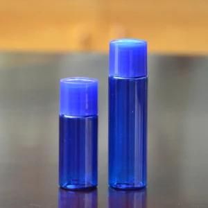 15ml Pet Plastic Bottle; 25ml Cosmetics Bottles; Blue Sample Bottle