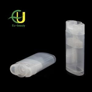 15g Oval Clear Lip Balm Tube, Lipstick Case