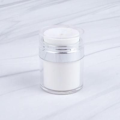 20g 30g 50g 50ml in Stock Plastic Jar Airless Pump Cosmetic Jars Lotion Bottle Airless Cream Jar