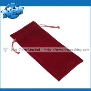 Promotional Gift Drawstring Jewelry Velvet Pouch (L-042)
