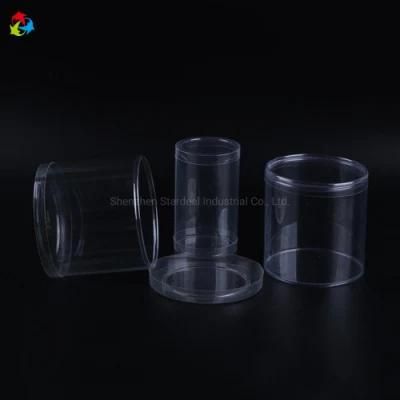 Cylinder Tube Print Packaging Clear Round PVC Plastic Boxes