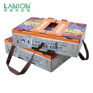 Wholesale Custom Corrugated Cardboard Fruit Vegetable Storage Shipping Carton Packaging Box