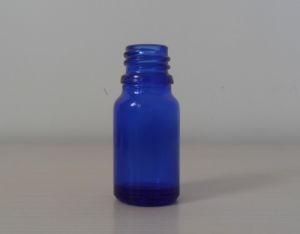Blue Essential Oil Bottle