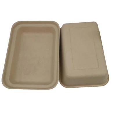 Biodegradable Rectangle Food Packaging Fries Container