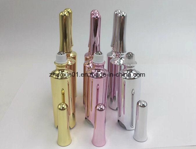 High Quality Perfume Cosmetic Empty Eye Cream Lotion Oil Press Dropper Bottles Wholesale 10ml 15ml