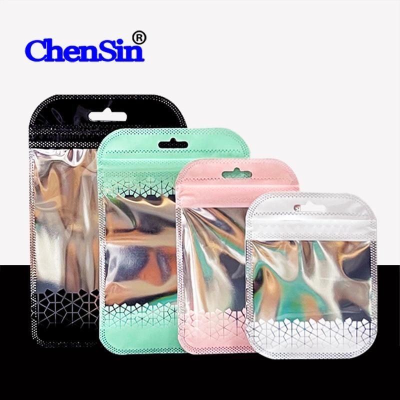 Aluminum Foil Packaging Jewelry Gift Digital Electronic Zipper Bags