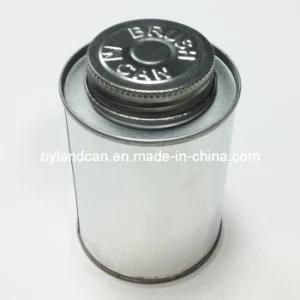 100ml Tin Can for Pacakaging Gluewater with Brush
