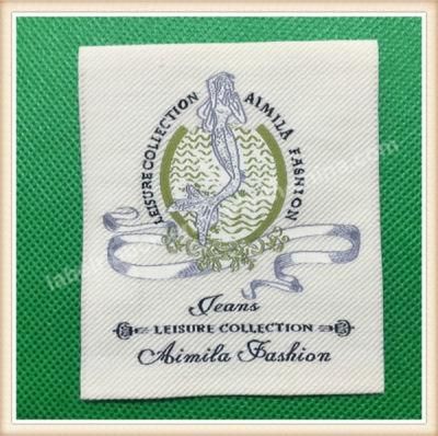 Wholesale Custom Logo Woven Label Clothing Label