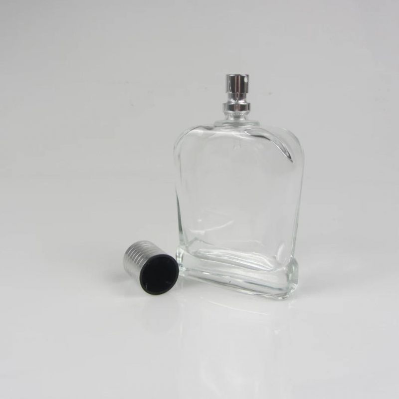 Custom 100 Ml Clear Glass Perfume Spray Bottles