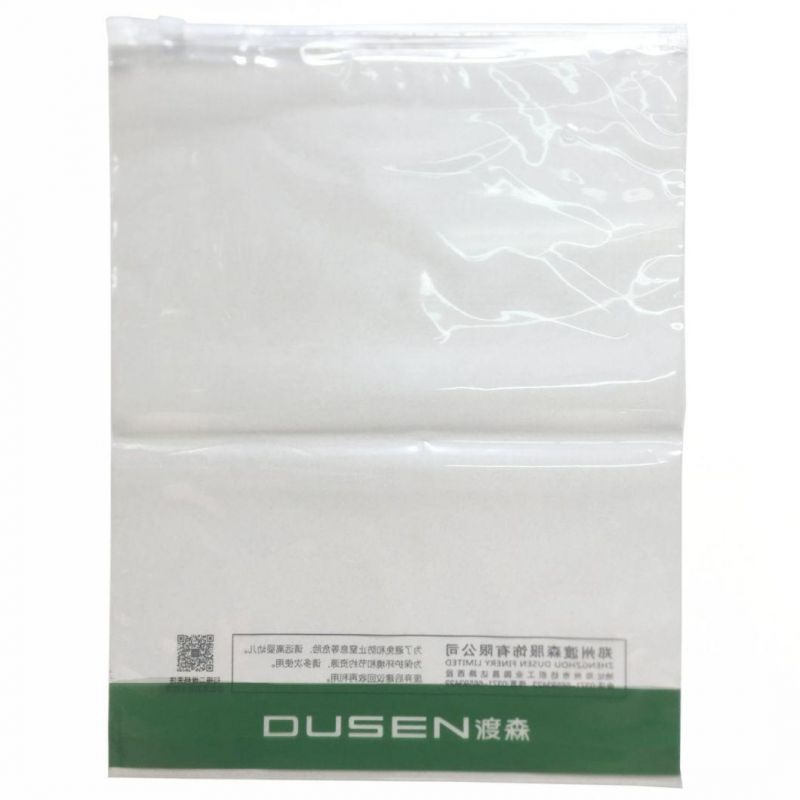 OEM Design Ziplock Bags Packaging Bags for Clothing CPE Poly Bags