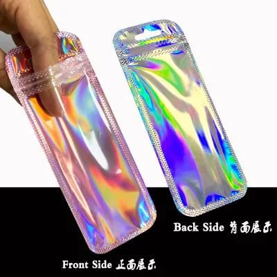 Multicolor Plastic Zip-Lock Bag for Accessory Transparent Packaging