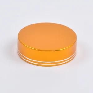 Wholesale Cosmetic 30/38/43/63mm Jar Lids Cheap Plastic Metal Jar Lids Gold Aluminum Cap