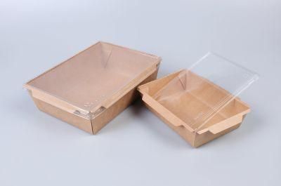 Biodegradable Disposable Kraft Paper Food Container