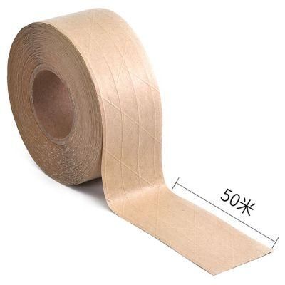 Biodegradable Kraft Paper Gummed Sealing Tape Kraft Paper Breathable Seam Tape