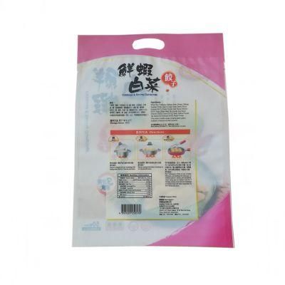 Plastic Packaging Bag Frozen Food Packaging with Zipper for Fish