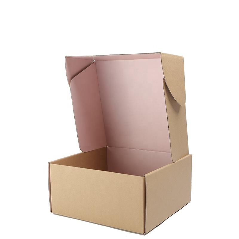 Large Shipping Customized Brown Corrugated Cardboard Packing Shipping Paper Carton Box Cardboard Boxes Brown for Sale