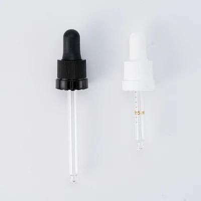 Child-Proof Cap Droppers Plastic with Glass Bottles