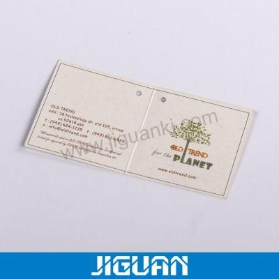 Custom Wine Bottle Recycled Paper Hang Tag