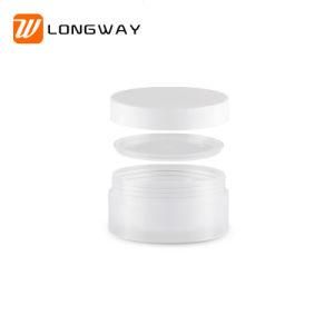 Wholesale 50g PP Concave Jar for Cosmetic Plastic Cream Plastic Mini Sample Container Jar