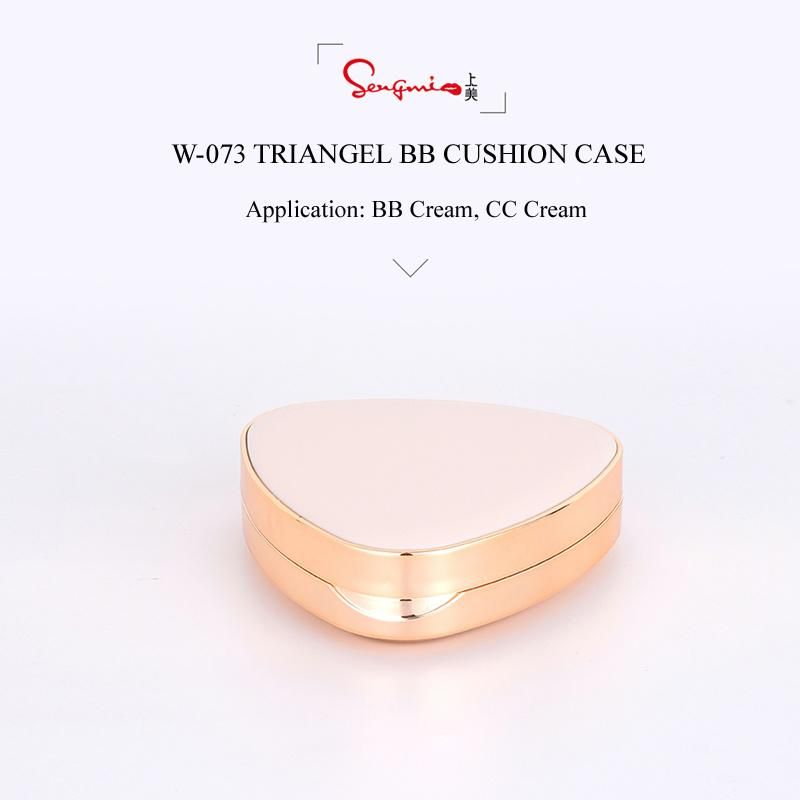 Hot-Selling 15g Golden Edge Make-up Air Cushion Container Foundation Bb Cream Box
