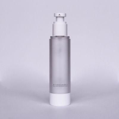 Skincare Plastic Sets Airless Pump Bottle Matte Lotion Bottles Plastic Airless Container for High End Cosmetic Packaging