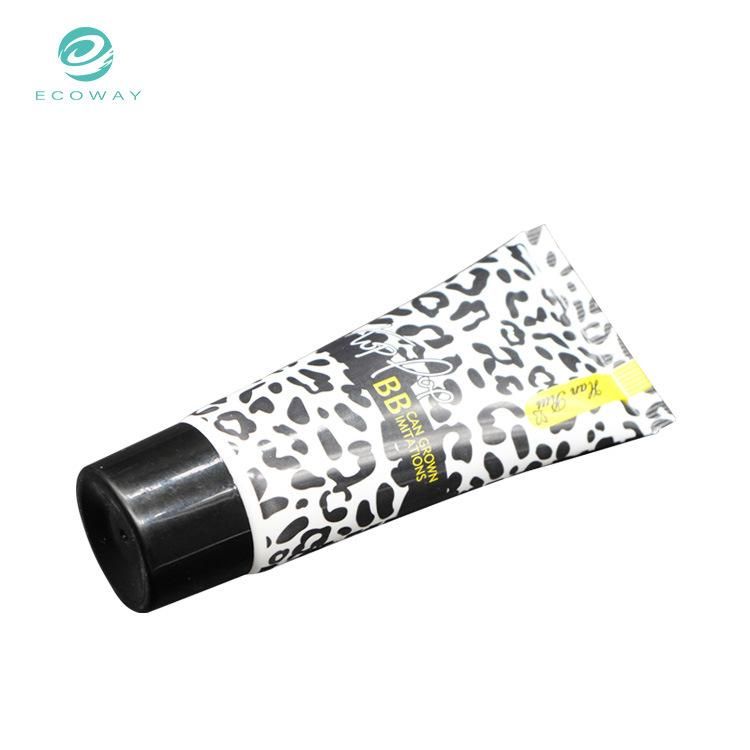 Shop Popular Products High-Quality Wholesale Custom Round Nozzle PE Material Black Screw Cap Cosmetic Plastic Tube