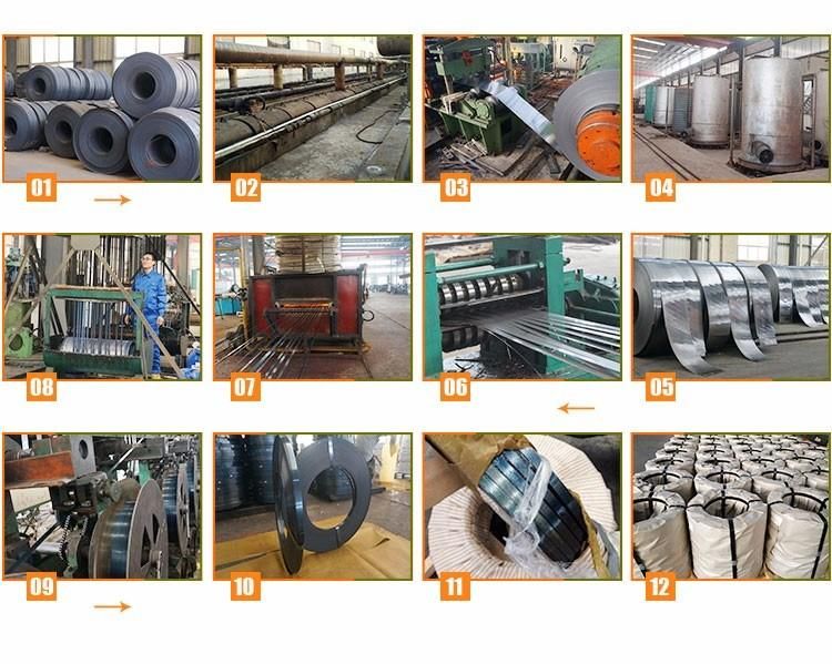 Green Painted Cold Rolled Steel Strapping