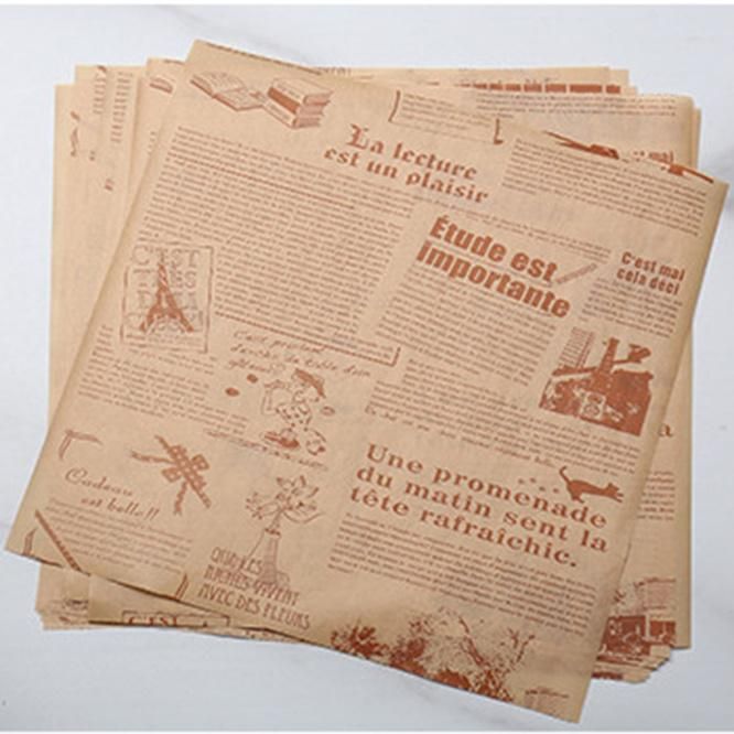 Custom Printed Market Sandwich Paper for Packaging