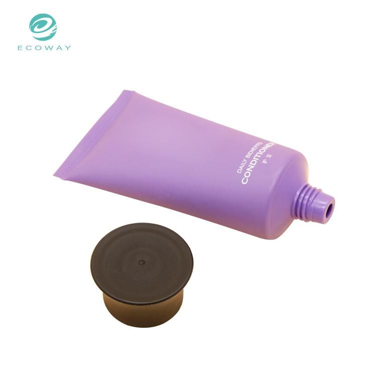 High Quality Hair Conditioner Plastic PE Cosmetic Tube with Doctor Cap
