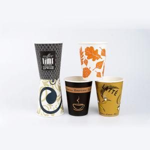 Disposable Custom Print Coffee Cup Tea Paper Cup