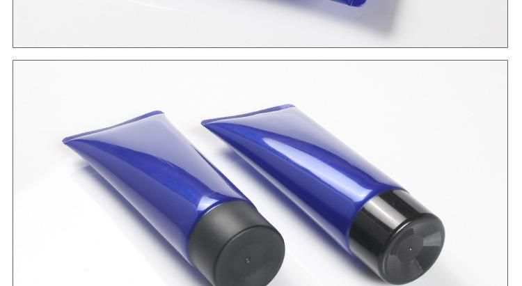 Cosmetics Manufacturers Spot Packaging 100 Grams of Empty Blue Hose Cleaning Milk Packaging Material Hose