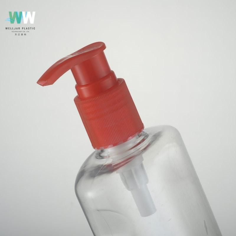 300ml Pet Cosmetic Container Bottle with Lotion Pump