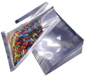 One Side Transparent One Side Aluminium Foil Packing Bag or Vacuum Bag for Food