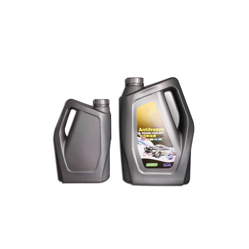 Chinese Manufacturers Black Silver Gray Free Sample HDPE Plastic Car Lubricating Oil Bottle