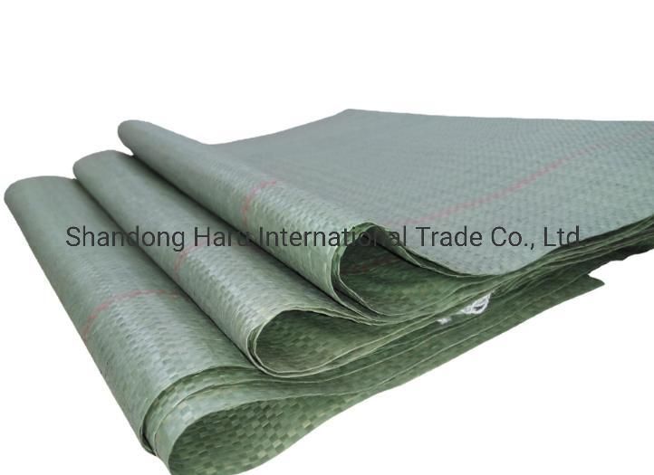 SGS Certificated PP Woven Bag 25kg 50kg Laminated Coated Fabric Packing Bag Sand Salt OEM Plastic Cement Bag