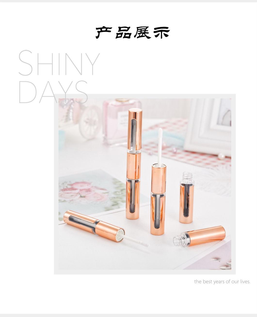 Double-Head Lip Glaze Tube Empty Bottle Lip Gloss Empty Shell