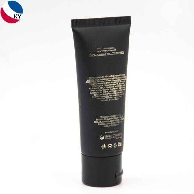 Black Cosmetic Lotion Tubes 50ml 100ml 250ml Cosmetic Tube with Cap