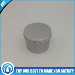 Customized Round Storage Jar for Candy with Screw Lids