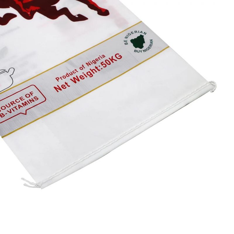 Hot Sale Polypropylene Packing PP Sacks BOPP Woven Laminated Rice Bag 25kg 50kg