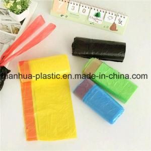 Cheap Packaging Car Drawstring Trash Plastic Bag with High Quality