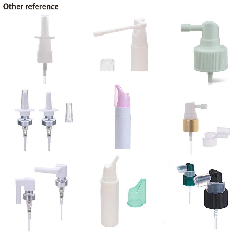 PP Plastic Nasal Spray Pump
