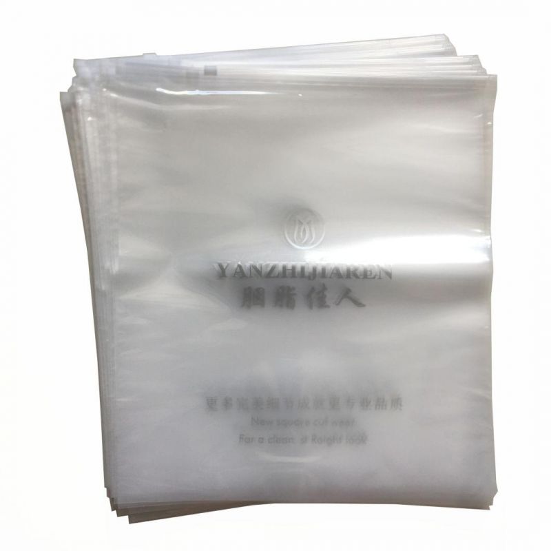 Customized Printing Ziplock Bag for Clothing Packaging Poly Bag CPE Plastic Bag