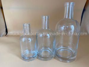 Cheap 300ml/500ml/1000ml Round Shape Empty Glass Bottles for Sale