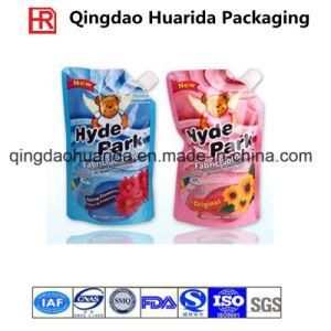 Juice Food Packaging Bag Plastic Drink Stand up Spout Pouch