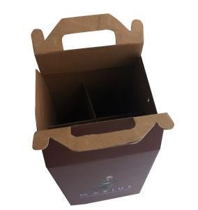 Custom Packaging Paper Folding Wine Gift Box (YY-W0125)