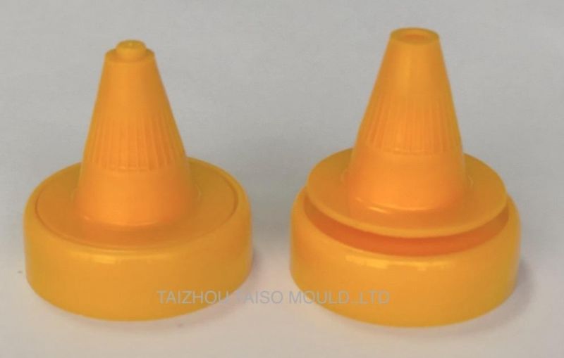 38/400 Twist Top Cap & Pointed Mouth Cap for Sauce Push Pull Cap