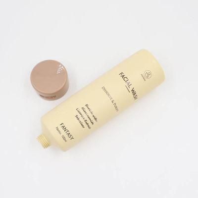 30mm 70g 100ml 240ml Gloss Coating Plastic Body Lotion Small Silver Foil Round Soft Cosmetic Tube Package